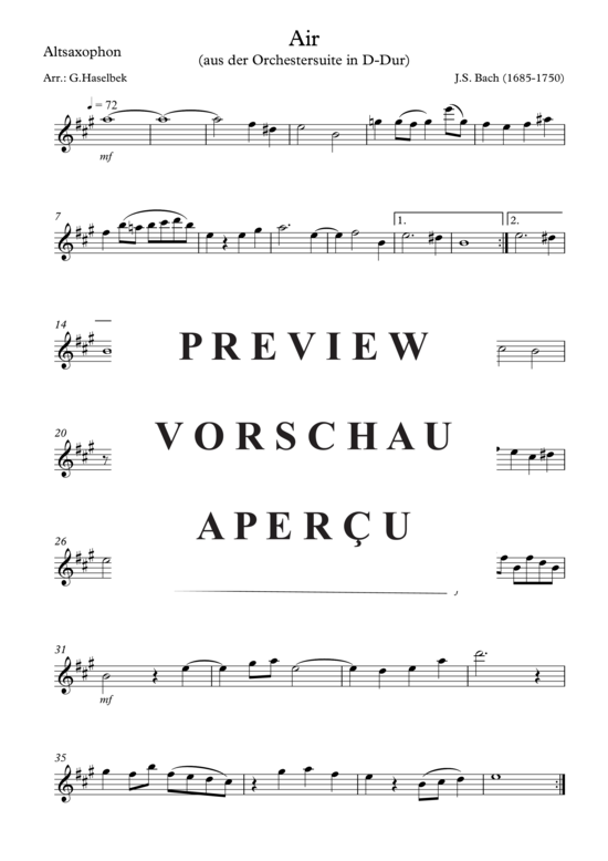 gallery: Air , , (Saxophon Quartett SATB)