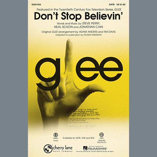 cover: Don't Stop Believin' - Trombone, Journey, Glee Cast, Chor