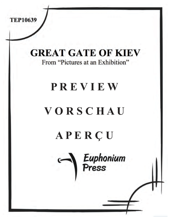 gallery: Great Gate at Kiev , , (Tuba Ensemble EEEETTTT)