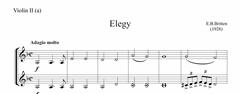 Produktbild zu: Elegy for Strings