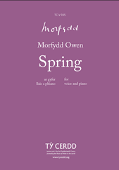 cover: Spring, Morfydd Owen, Gesang, Klavier