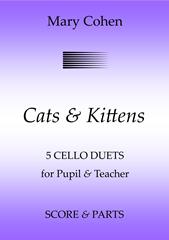 cover: Cats and kittens, Mary Cohen, Violoncello