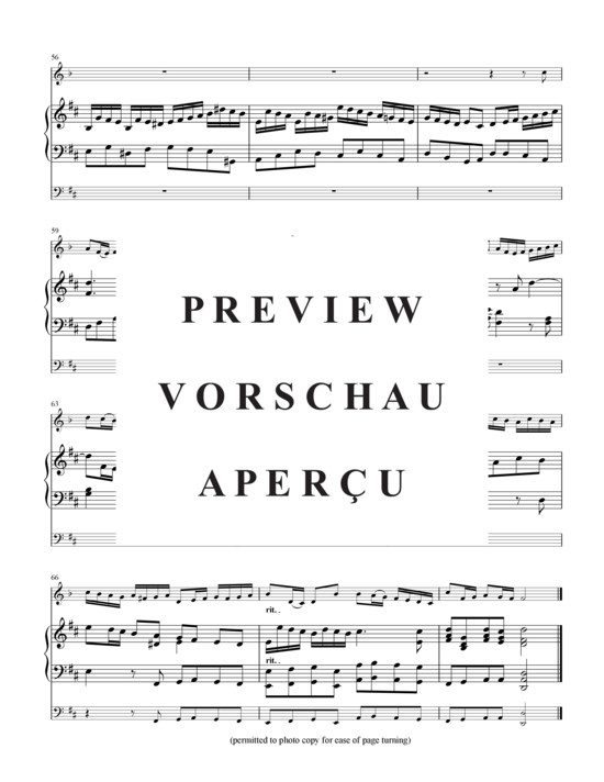 gallery: Aria from Cantata No. 1, BWV 1 , , (Piccolo-Tromp, Cello + Cembalo)