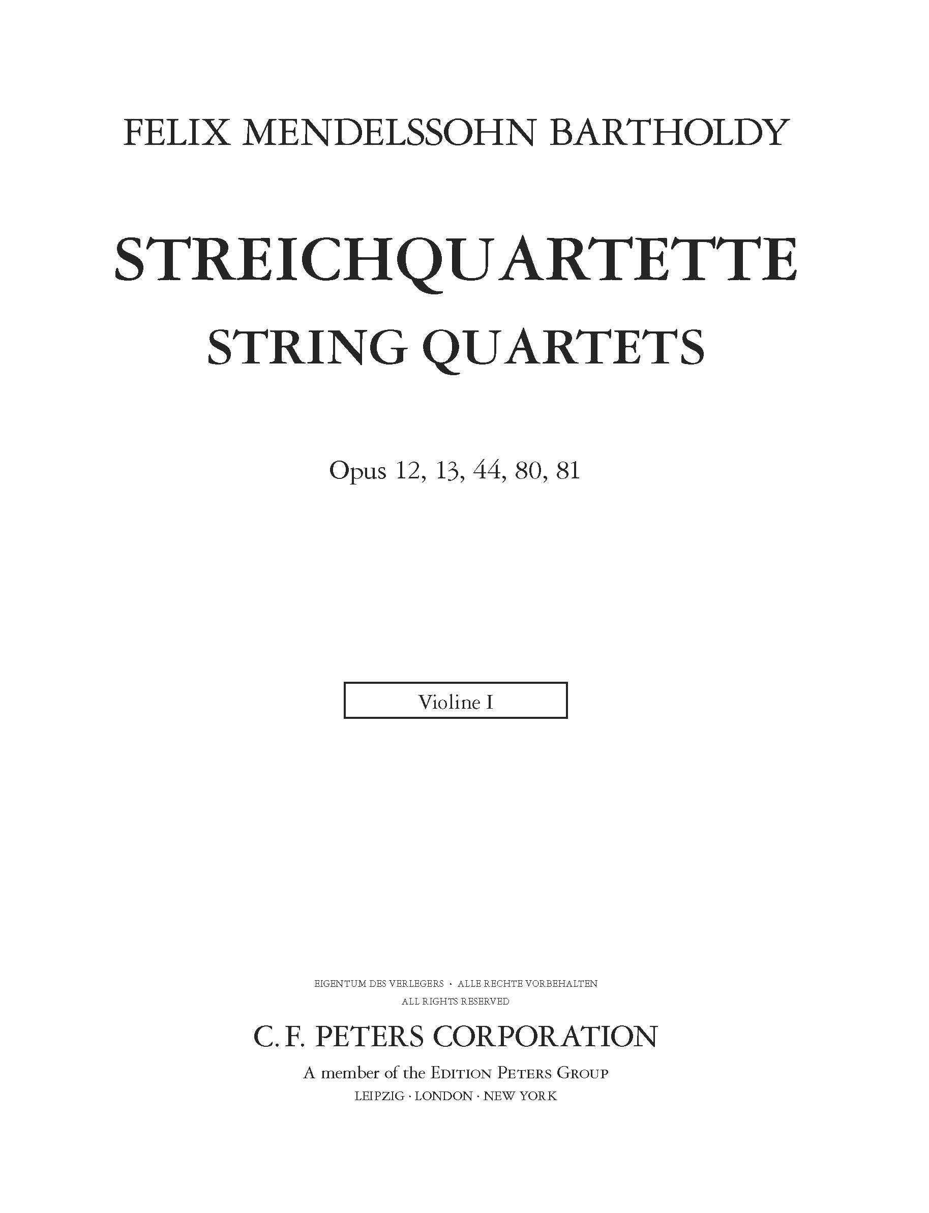 Product picture to: 7 String Quartets