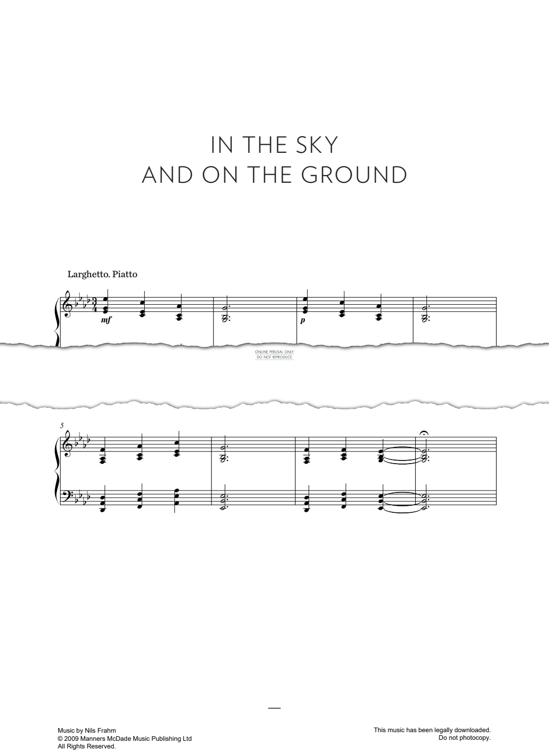 gallery: In The Sky And On The Ground, Nils Frahm, Klavier