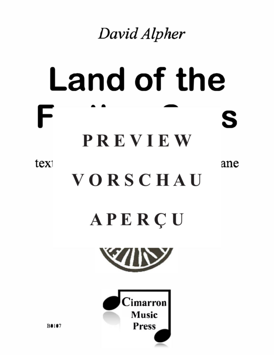 gallery: Land of the Farther Suns , , (Erzähler, 4 Flöten und Klavier)