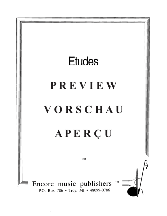 gallery: Etudes for Tuba Vol. 3 , , (Tuba Solo)