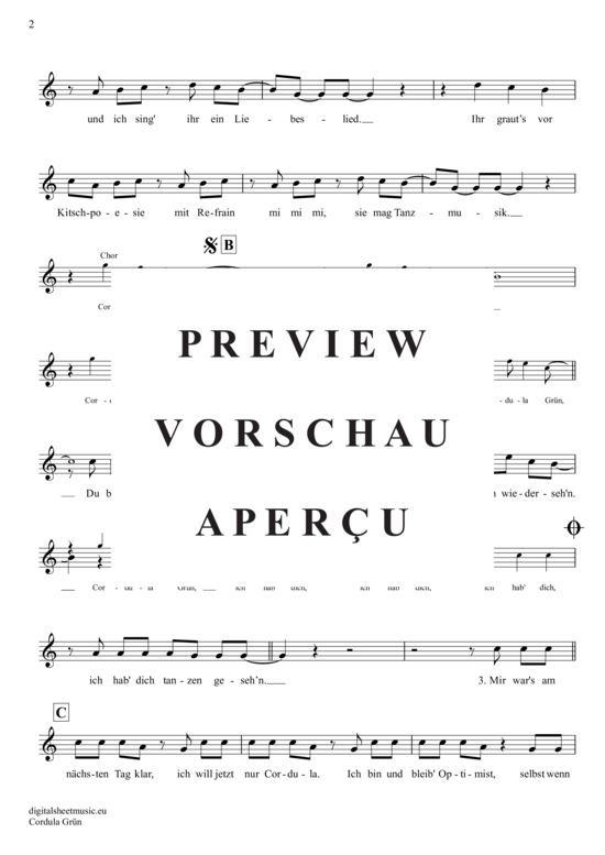 gallery: Cordula Grün , Draufgänger, Die, (Trompete in B)