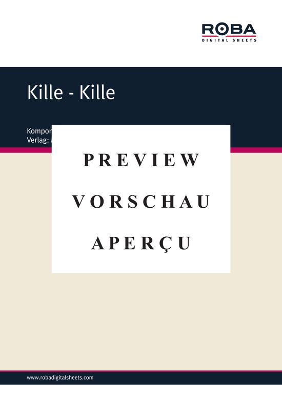 gallery: Kille - Kille , Kickers, Hardy, (Klavier + unterlegter Text)