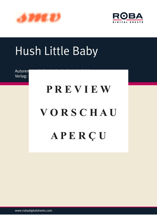 gallery: Hush Little Baby , Nina & Frederik, (Klavier + Gesang)