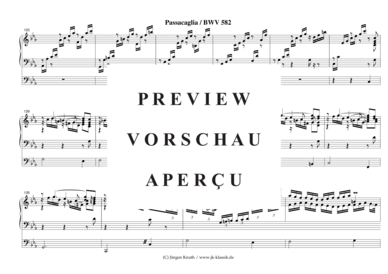 gallery: Passacaglia  c-moll BWV582 , , (Orgel Solo)