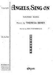 cover: Angels, Sing On, Theresa Beney, Gesang, Klavier