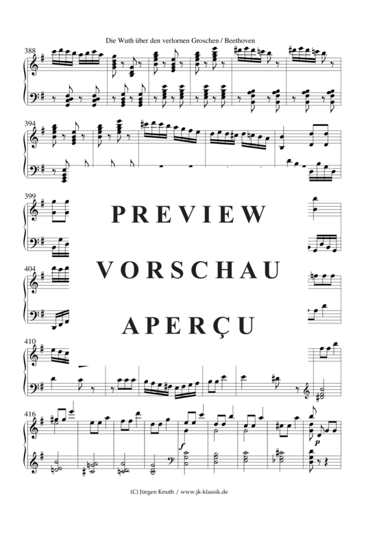 gallery: Die Wuth über den verlornen Groschen op.129 , , (Klavier Solo)