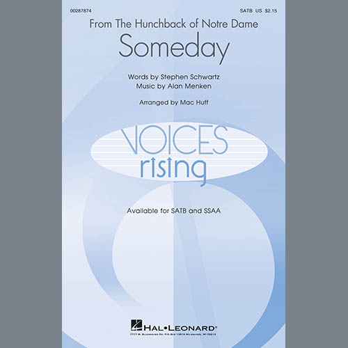 cover: Someday (from The Hunchback Of Notre Dame) (arr. Mac Huff), All-4-One, Chor