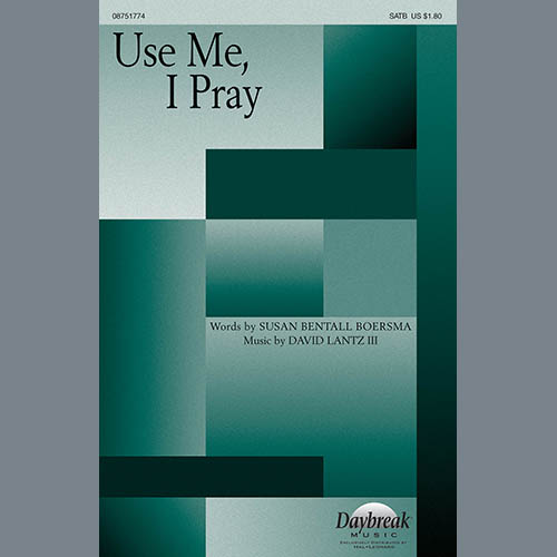 cover: Use Me, I Pray, , Chor