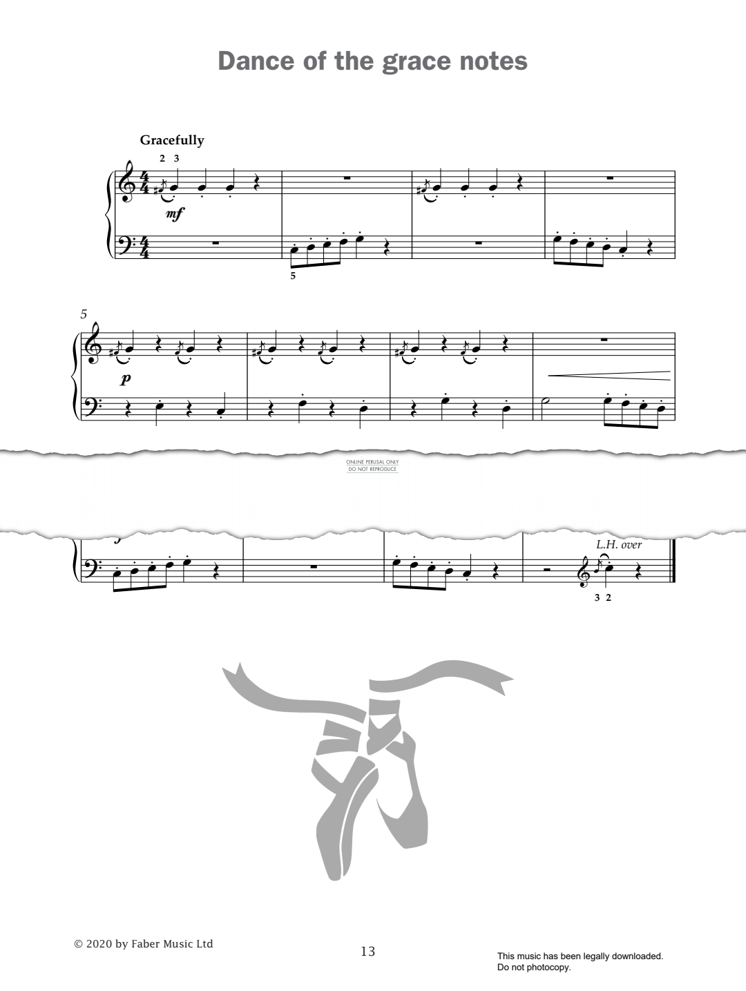 gallery: Dance Of The Grace Notes (from 'Improve Your Sight-Reading! A Piece a Week Piano Initial'), Paul Harris, Klavier