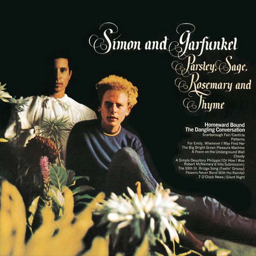 cover: Scarborough Fair/Canticle, Simon & Garfunkel, Saxophon