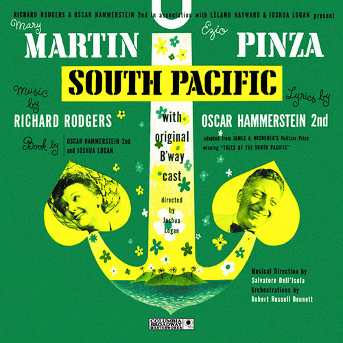 cover: This Nearly Was Mine, Rodgers & Hammerstein, South Pacific (Musical), Klavier