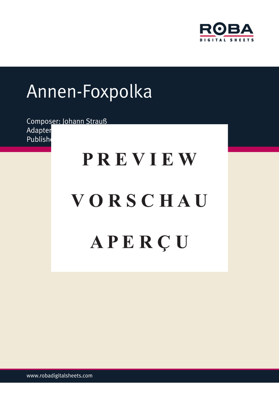 gallery: Annen-Foxpolka, , 