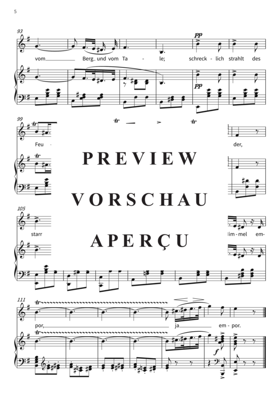 gallery: Lodernde Flammen - Kanzone der Azucena aus der Oper Der Troubadour , , (Gesang + Klavier)