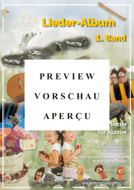 gallery: Liederalbum Band 1 Kinderlieder für Klavier , , (Klavier Solo + Akkorde)