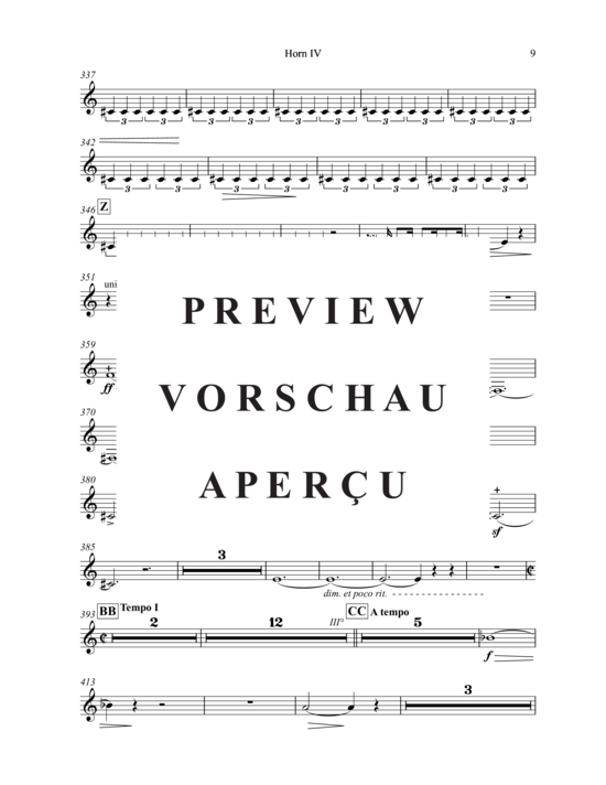 gallery: Sinfonia op. 18 , , (Horn 4)