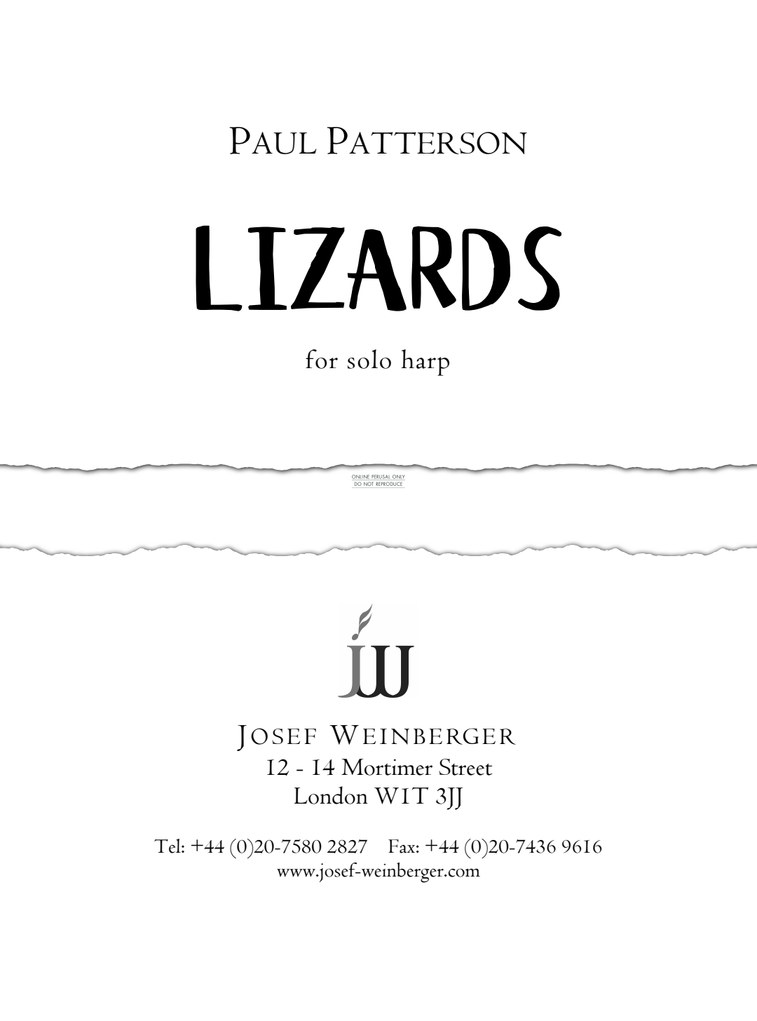 gallery: Lizards, Paul Patterson