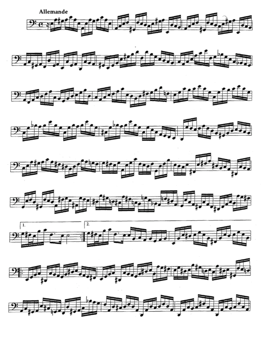 Partita in A Minor, BWV 1013 