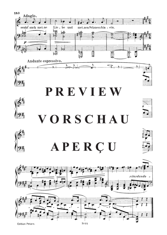 gallery: Die alten, bösen Lieder, Op.48 No.16 , , (Gesang tief + Klavier)