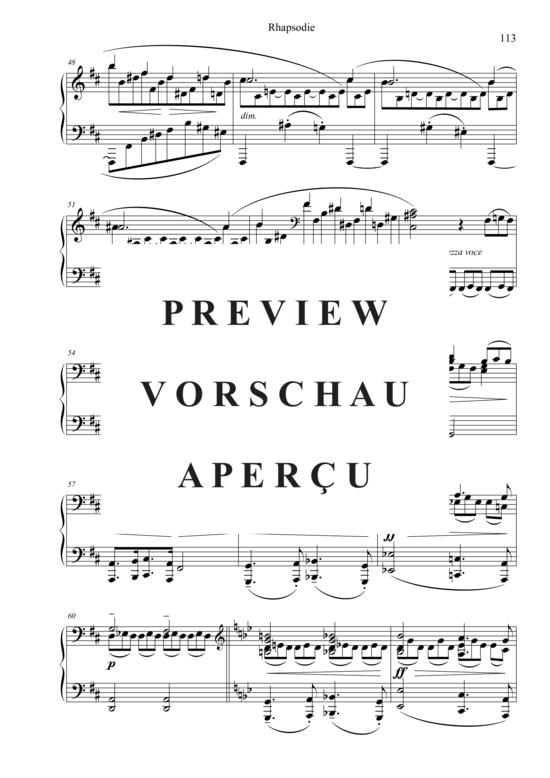gallery: Rhapsodie , , (Klavier Solo)