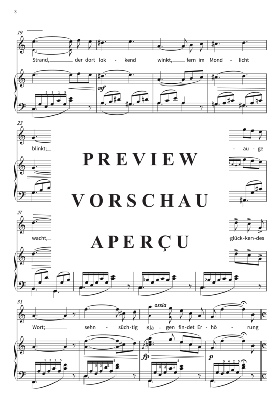 gallery: Gondellied - aus der Operette Eine Nacht in Venedig , , (Gesang + Klavier)