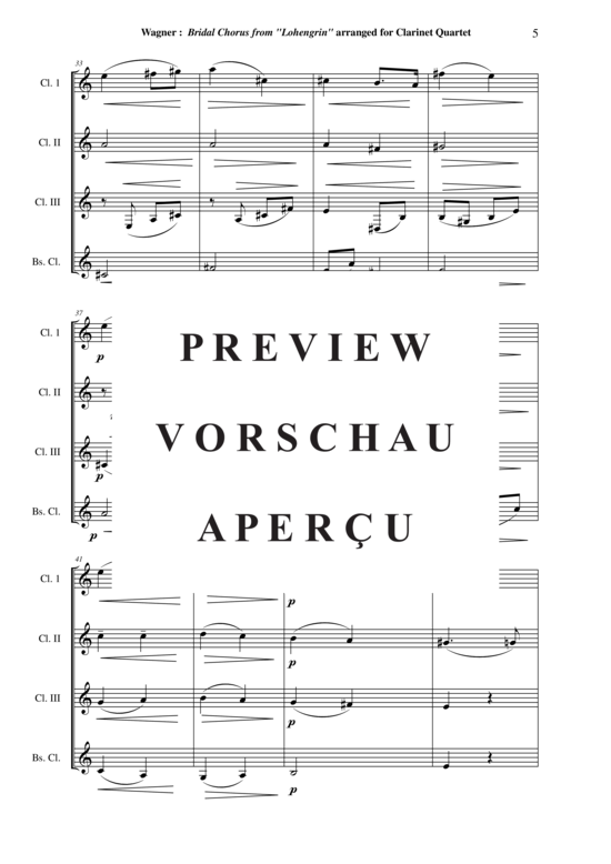 gallery: Treulich geführt , , (Klarinetten-Quartett)