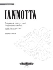 cover: The People Here Go Mad. They Blame The Wind, Clara Iannotta