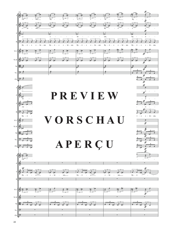 gallery: Kyrie in memoriam Nathalie Hidalgo Sánchez (1982, Version II 2015) , ,  (3x Gemischter Chor + 3x Streichquintett)