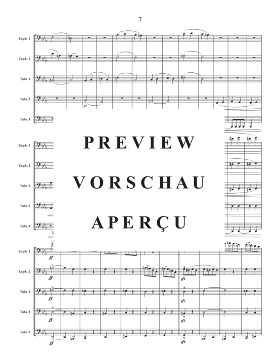 gallery: Movement 1 from Symphony No. 5 , , (2x Euphonium/Bariton, 3x Tuba)