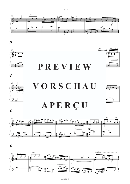 gallery: Vier Gespräche, Partitur , , (Sax-Quartett SATBass + Klavier)