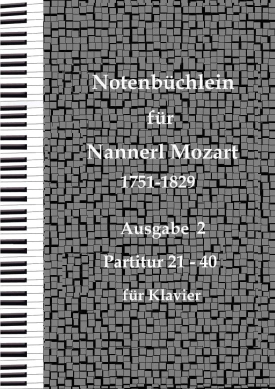 gallery: Notenbüchlein für Nannerl Mozart, Band 2 , , (Klavier Solo)