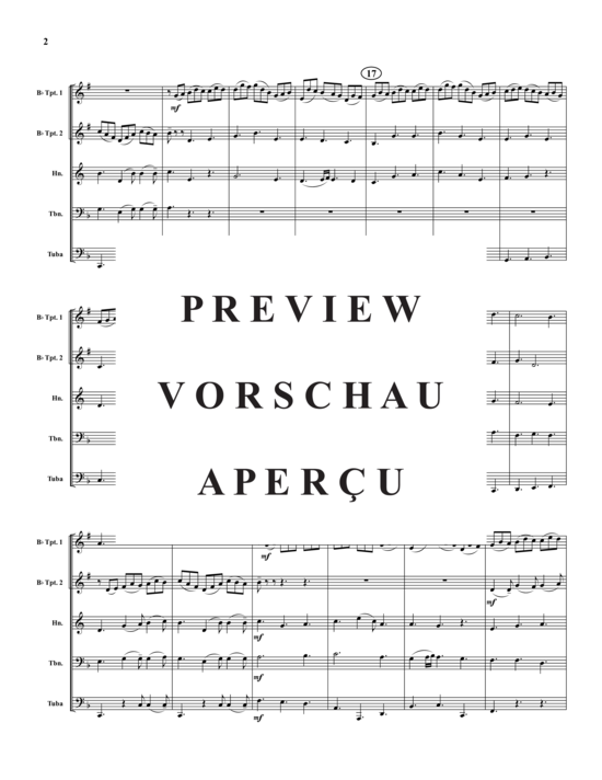 gallery: Jesu bleibet meine Freude , , (Blechbläserquintett)