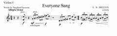 Produktbild zu: Everyone Sang