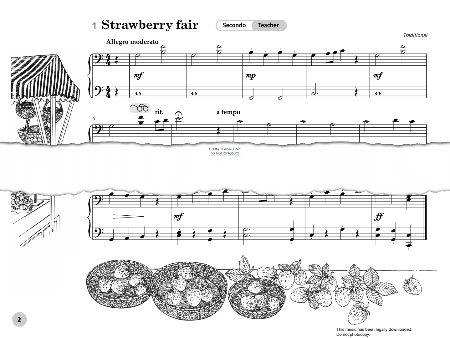 gallery: Strawberry Fair, Traditional, Klavier