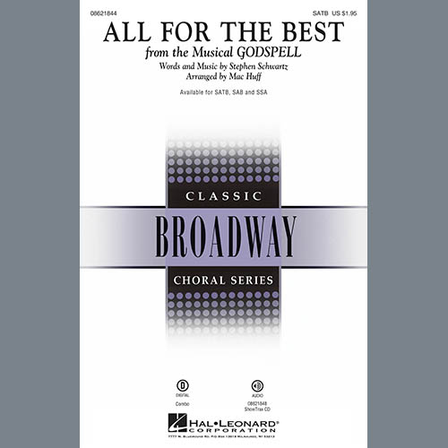 cover: All For The Best - Bb Trumpet 2, Stephen Schwartz, Chor