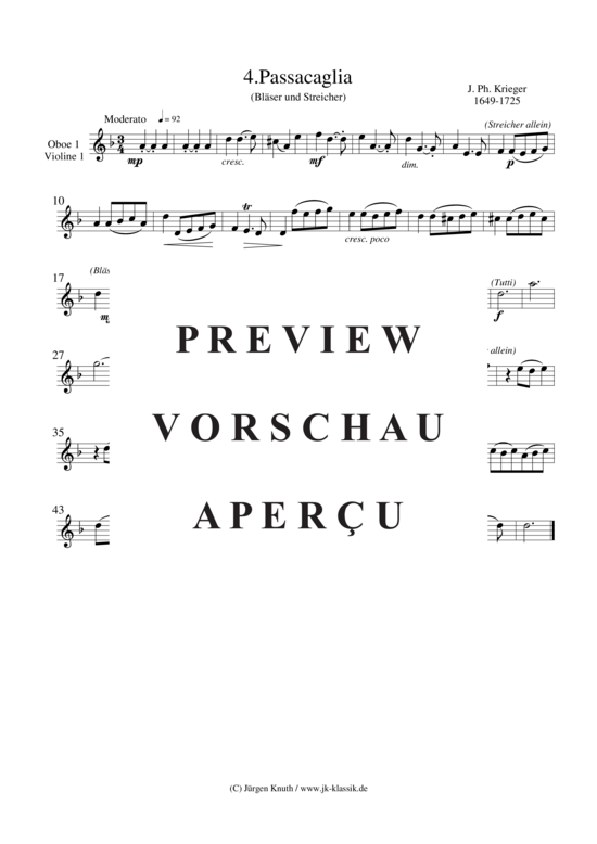 gallery: Passacaglia (Satz 4 aus der Feldmusik 1704 No. III) , ,  (Gemischtes Ensemble)