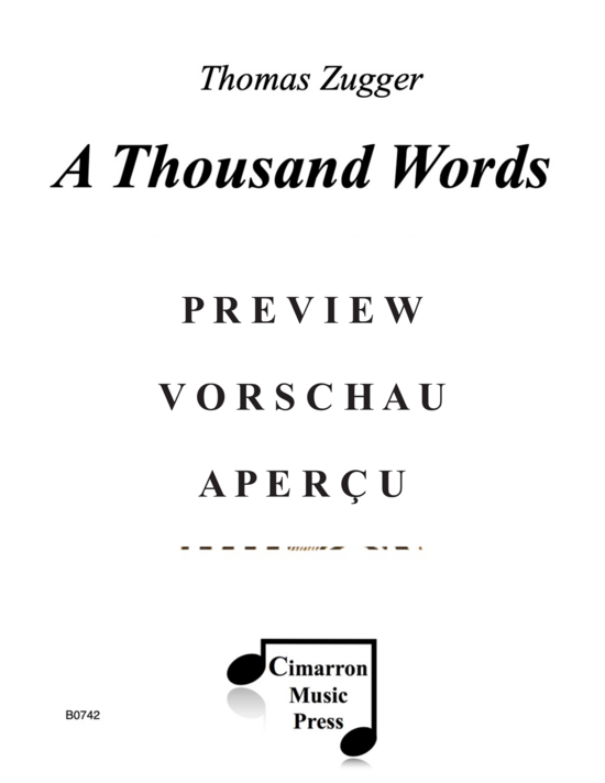 gallery: A Thousand Words , , (Klarinette, Viola und Posaune)