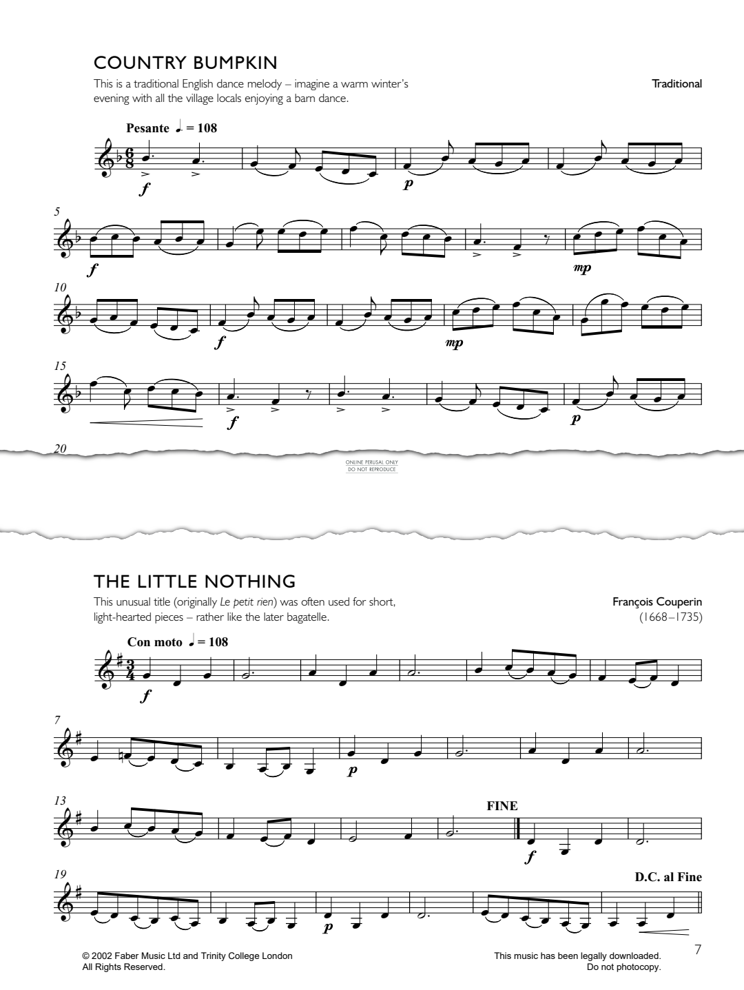 gallery: The Little Nothing, Francois Couperin, Klarinette, Klavier