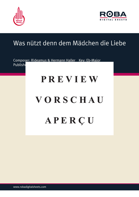 gallery: Was nützt denn dem Mädchen die Liebe , 	, (Klavier + Gesang)