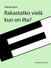 Produktbild zu: Rakastatko vielä kun on ilta?