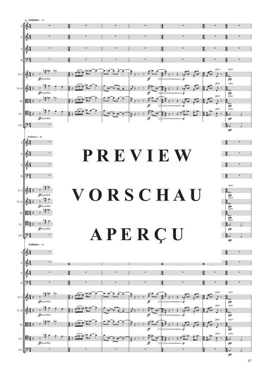 gallery: Kyrie in memoriam Nathalie Hidalgo Sánchez (1982, Version II 2015) , ,  (3x Gemischter Chor + 3x Streichquintett)