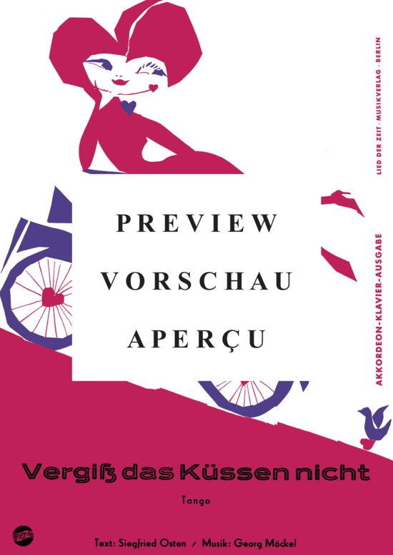 gallery: Vergiß das Küssen nicht , , (Klavier + Gesang)