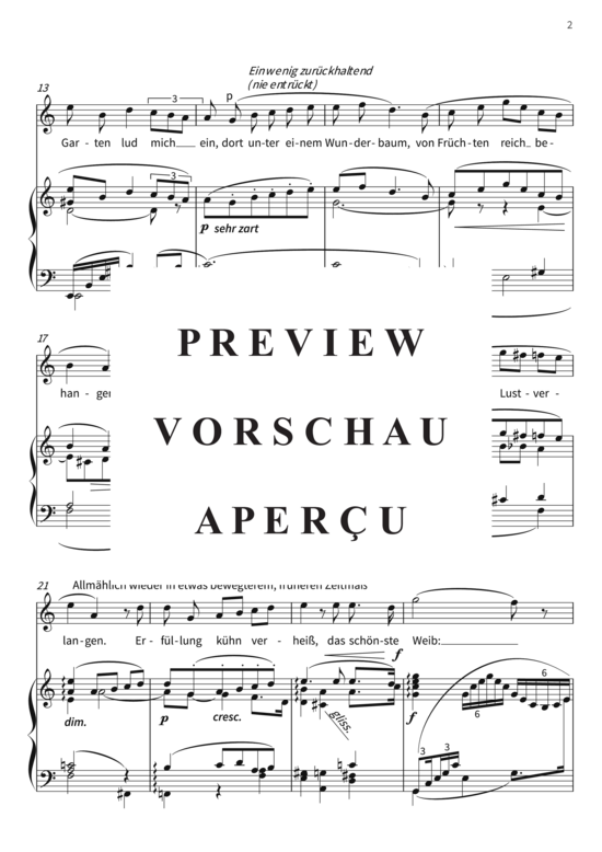 gallery: Morgenlich leuchtend im rosigen Schein - aus Die Meistersinger , , (Gesang + Klavier)