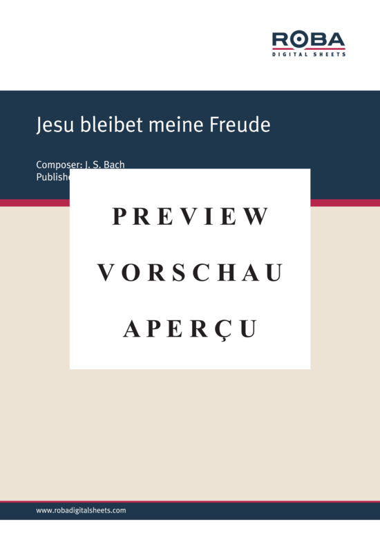 gallery: Jesu bleibet meine Freude , , (Klavier Solo)